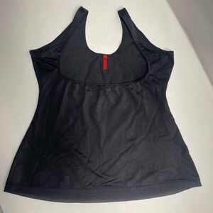Spanx Black Open Bust Cami Tank Top, Size 2X